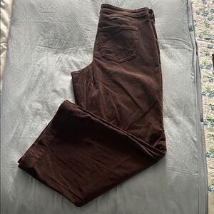 Women’s wide leg cords